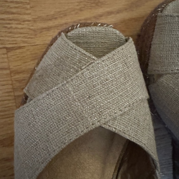 BKE Porsha canvas jute wedges, women’s 8 - Picture 6 of 8